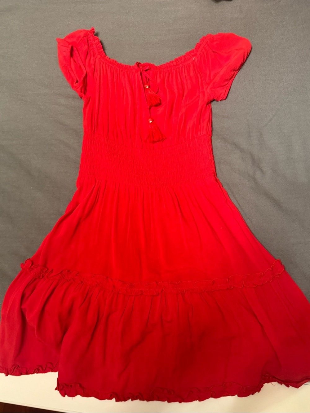 American eagle red dress